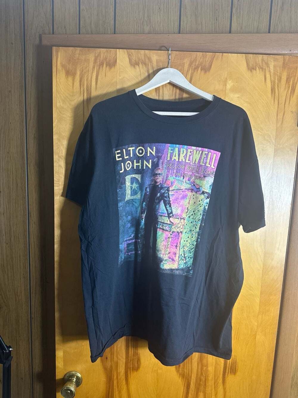 Elton John Farewell Yellow Brick Road 2018 The Final Tour Shirt LN